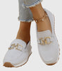 Mocassin Confort et Souple en Maille pour Femme - Emilia Lane