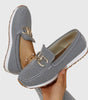 Mocassin Confort et Souple en Maille pour Femme - Emilia Lane