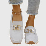 Mocassin Confort et Souple en Maille pour Femme - Emilia Lane