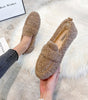 Mocassin Confort Fourré en Peluche pour Femme - Emilia Lane