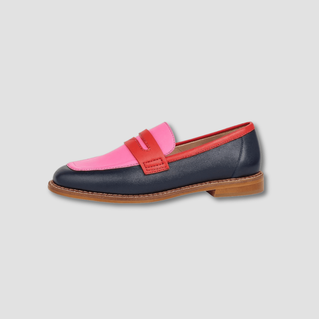 Mocassin Confort Penny Loafer en Simili Cuir pour Femme - Emilia Lane