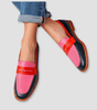 Mocassin Confort Penny Loafer en Simili Cuir pour Femme - Emilia Lane