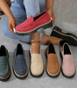Mocassin Penny Loafer en Similicuir à Semelle Plateforme pour Femme - Emilia Lane