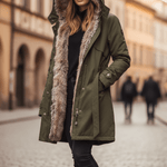 Parka Femme Hivernale avec Doublure en Fausse Fourrure pour Femmes - Emilia Lane