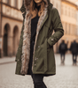 Parka Longue à Capuche et Fausse Fourrure pour Femme - Emilia Lane