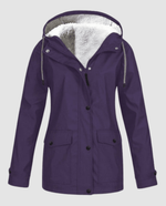 Parka Oversize à Capuche et Fausse Fourrure pour Femme - Emilia Lane