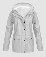 Parka Oversize à Capuche et Fausse Fourrure pour Femme - Emilia Lane