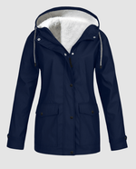 Parka Oversize à Capuche et Fausse Fourrure pour Femme - Emilia Lane