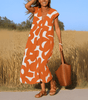 Robe Longue à Imprimé Géométrique pour Femme | Idéale pour l'Été - Emilia Lane