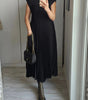Robe Longue Plissée sans Manches pour Femme | Idéale pour le Quotidien - Emilia Lane