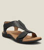 Sandales à Lanières en Cuir Souple pour Femme - Emilia Lane