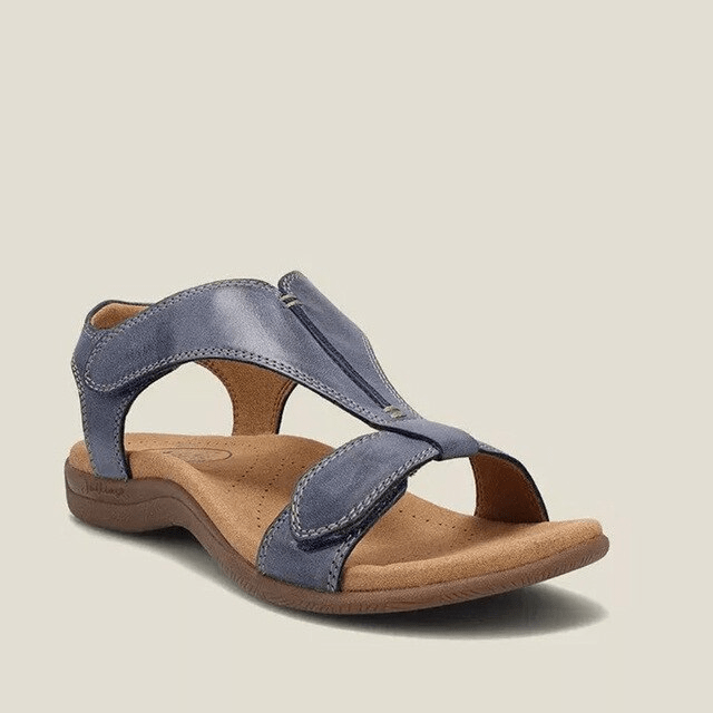 Sandales à Lanières en Cuir Souple pour Femme - Emilia Lane