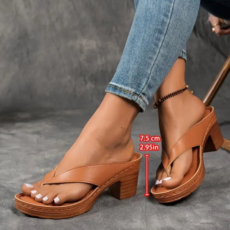 Sandales à Talons Médians pour Femmes - Emilia Lane