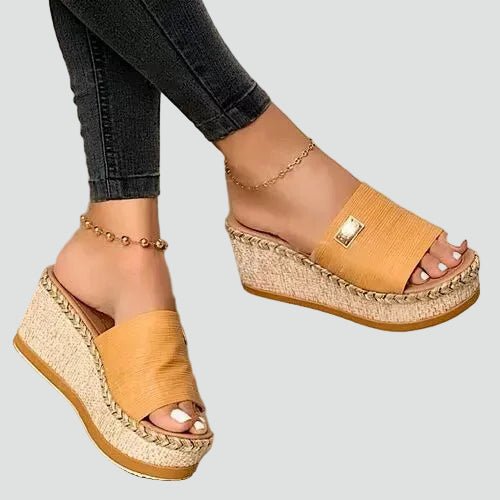 Sandales Compensées Orthopédiques pour Femme | Idéales pour l'Été - Emilia Lane