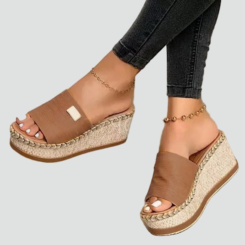 Sandales Compensées Orthopédiques pour Femme | Idéales pour l'Été - Emilia Lane