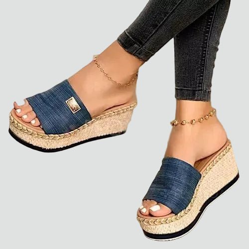Sandales Compensées Orthopédiques pour Femme | Idéales pour l'Été - Emilia Lane