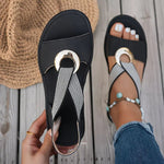 Sandales Confortables à Boucle pour Femme | Idéales pour l'Été - Emilia Lane