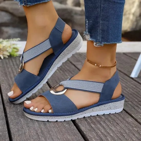 Sandales Confortables à Boucle pour Femme | Idéales pour l'Été - Emilia Lane