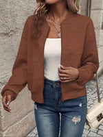 Veste Bomber Courte Matelassée pour Femme - Emilia Lane
