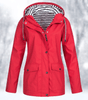 Veste de Pluie Courte à Capuche pour Femme - Emilia Lane
