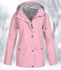 Veste de Pluie Courte à Capuche pour Femme - Emilia Lane