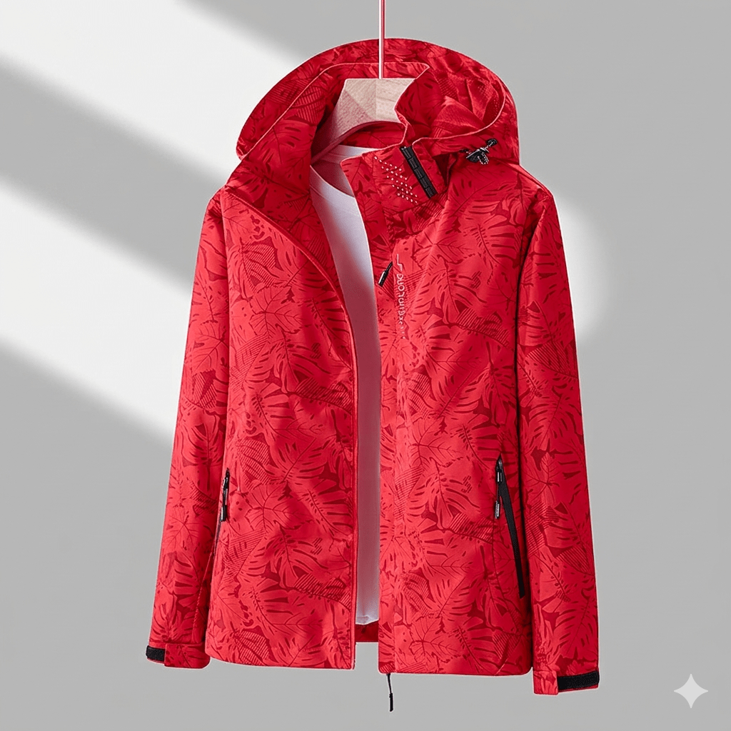 Veste Imperméable Coupe-Vent à Capuche pour Femme - Emilia Lane