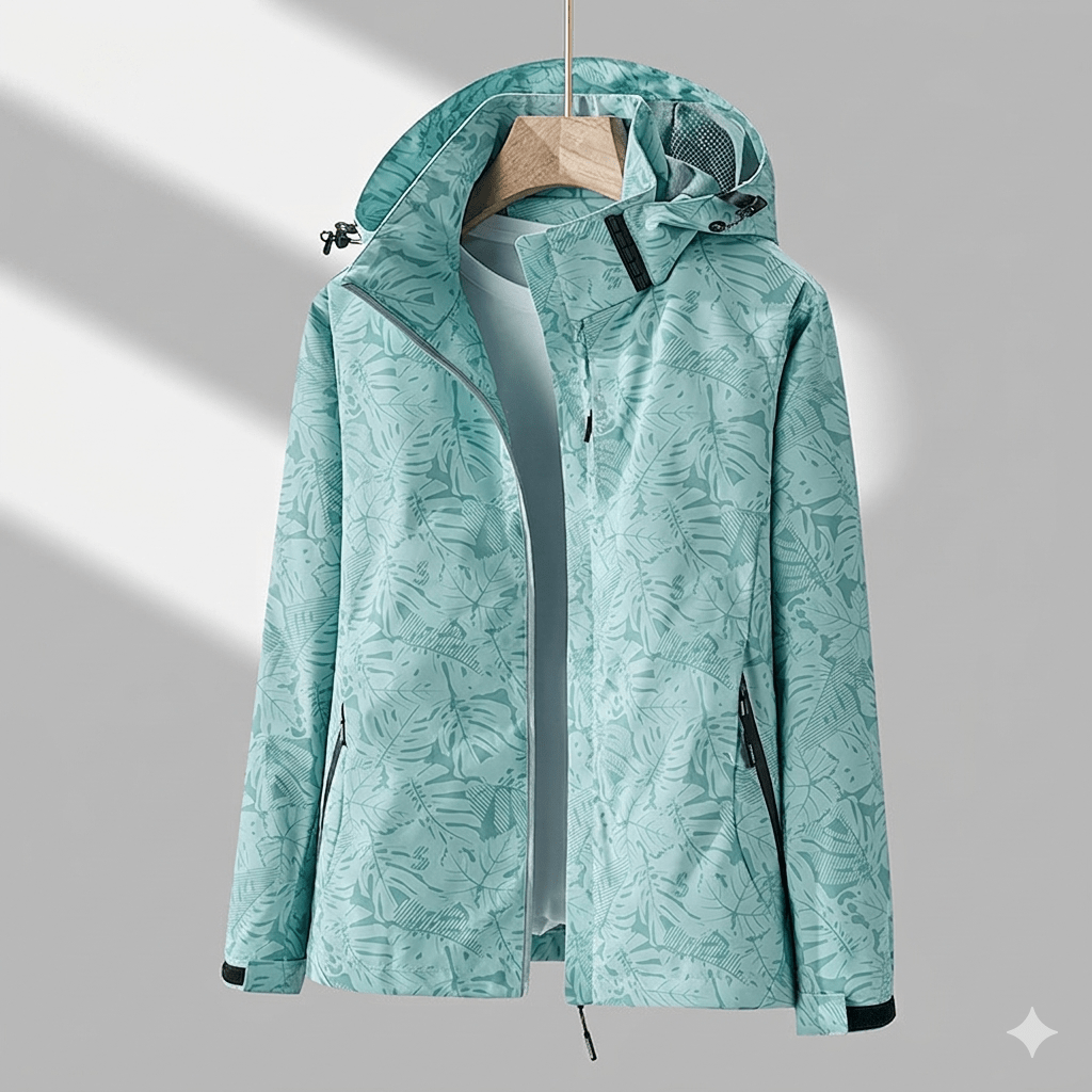 Veste Imperméable Coupe-Vent à Capuche pour Femme - Emilia Lane
