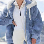 Veste Polaire Oversize à Capuche pour Femme - Emilia Lane