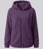 Veste Polaire Teddy à Capuche pour Femme - Emilia Lane