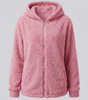 Veste Polaire Teddy à Capuche pour Femme - Emilia Lane