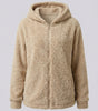 Veste Polaire Teddy à Capuche pour Femme - Emilia Lane