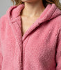 Veste Polaire Teddy à Capuche pour Femme - Emilia Lane